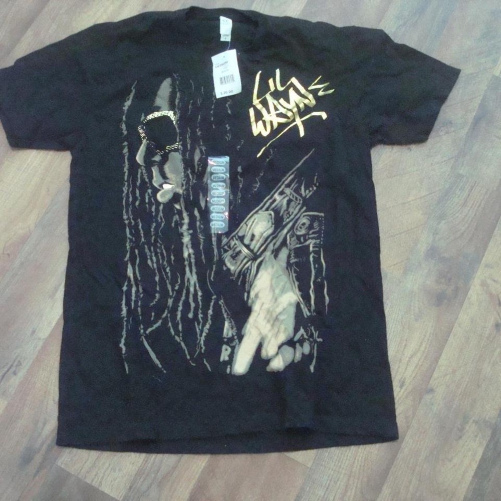 LIL WAYNE‎ MEDIUM 2011 VINTAGE SHIRT 00S Y2K G6